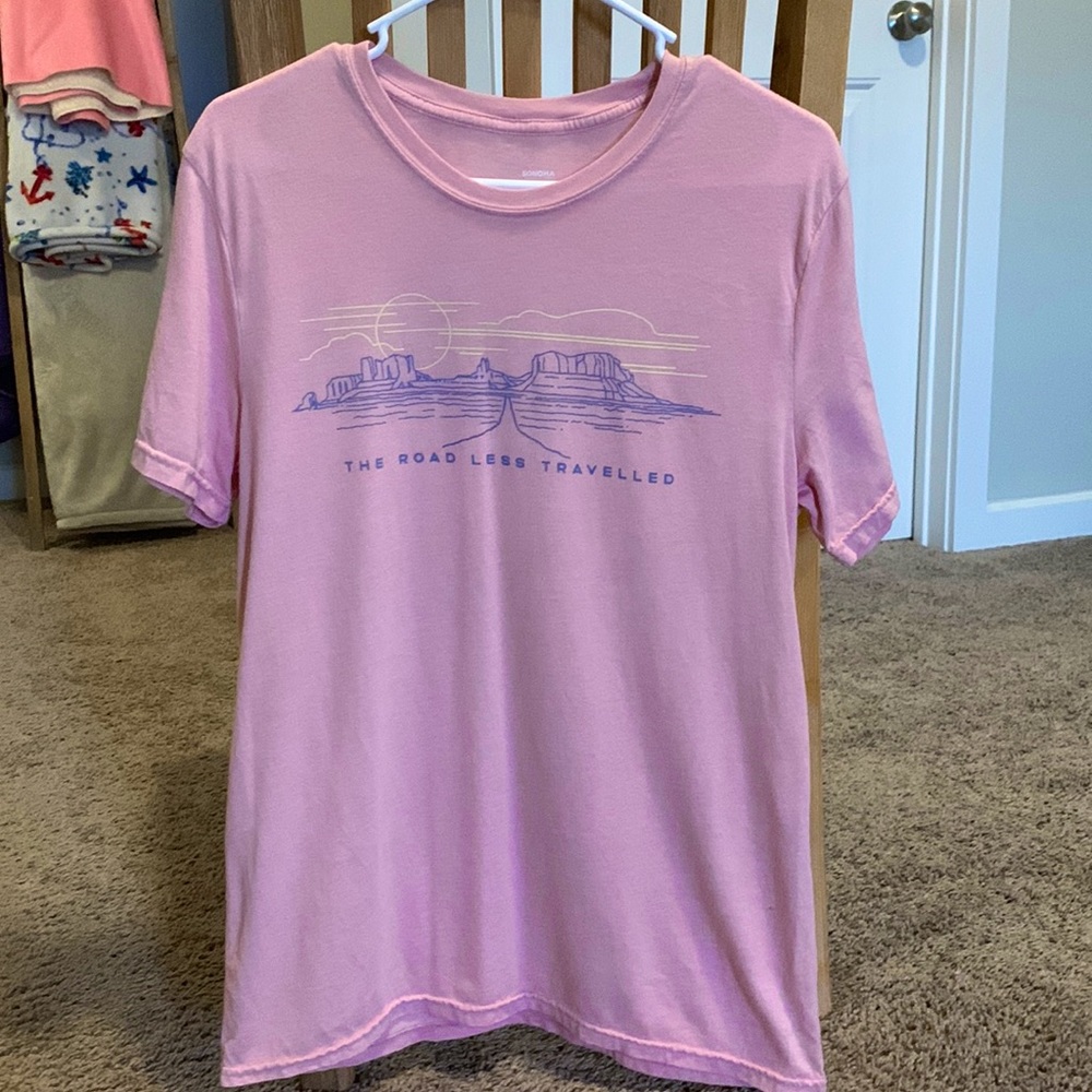 “The Road Less Travelled” Sonoma T-shirt Medium